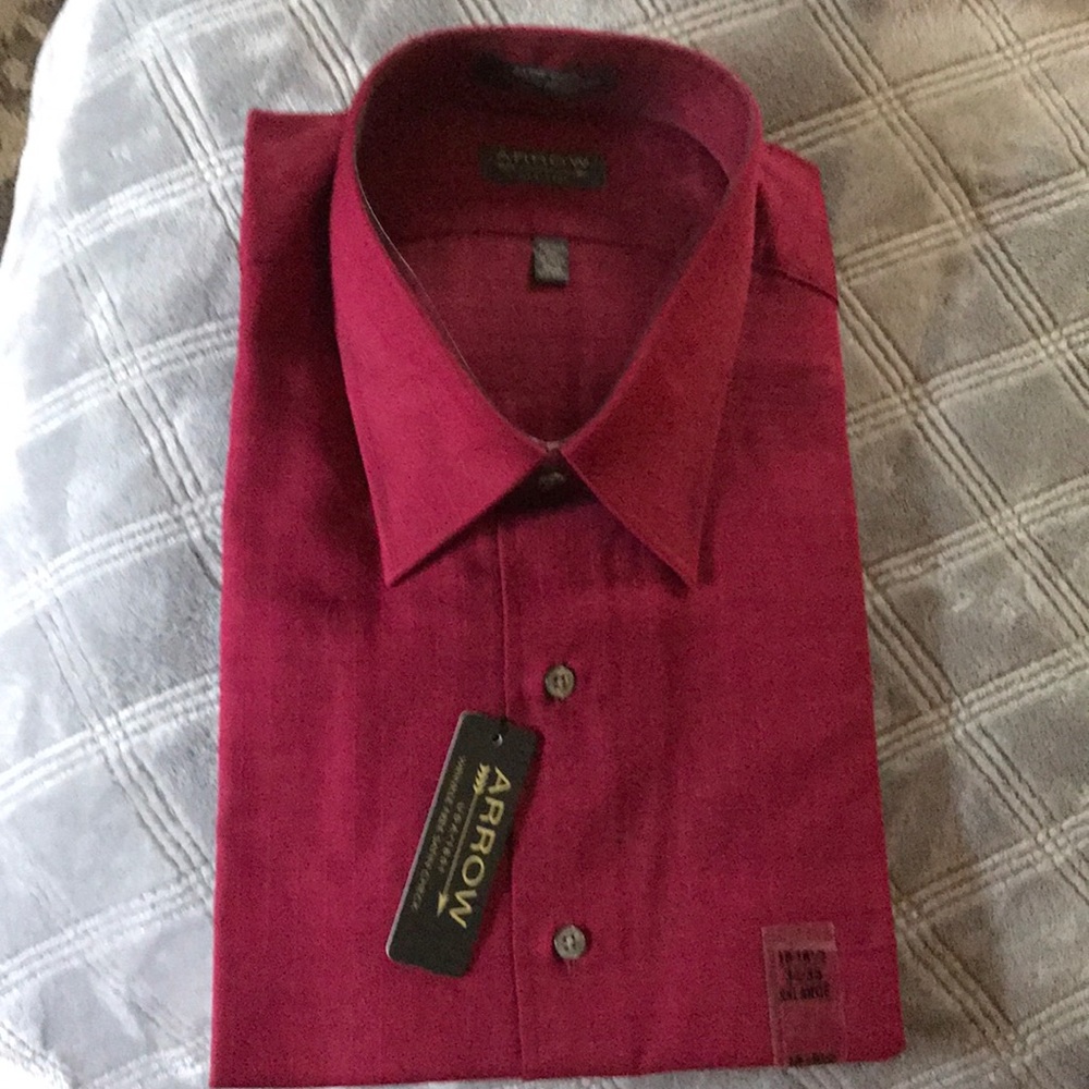 NWT Men’s “Arrow”XXL 18/18 1/2 34/35 dress shirt